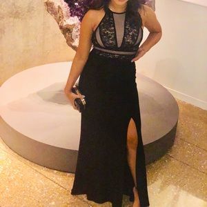 Formal Dress with lace detail